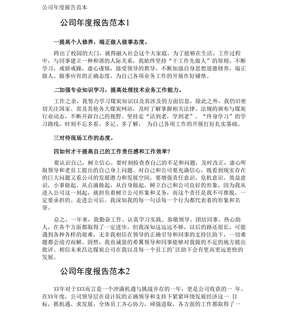 公司年度报告_第1页