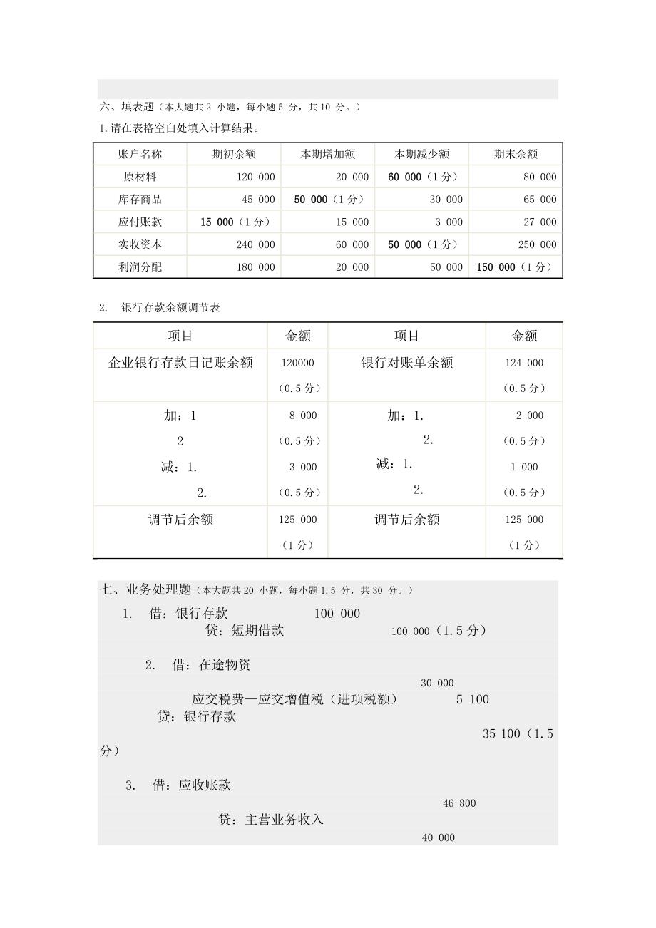 华南农业大学期末考试模拟试卷2参考答案（--卷）.docx_第3页