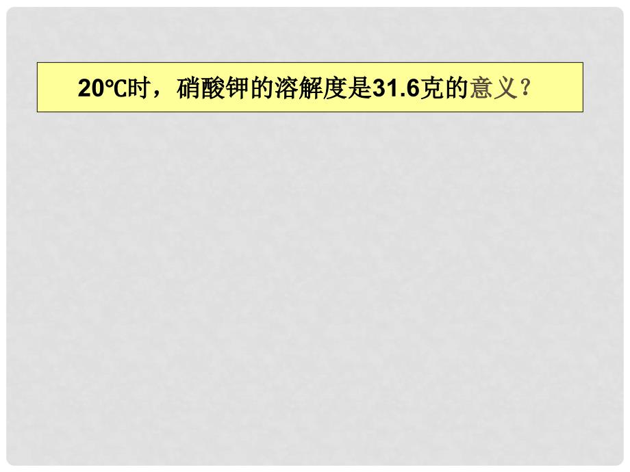 辽宁省丹东七中九年级化学下册《溶解度》课件 新人教版_第4页