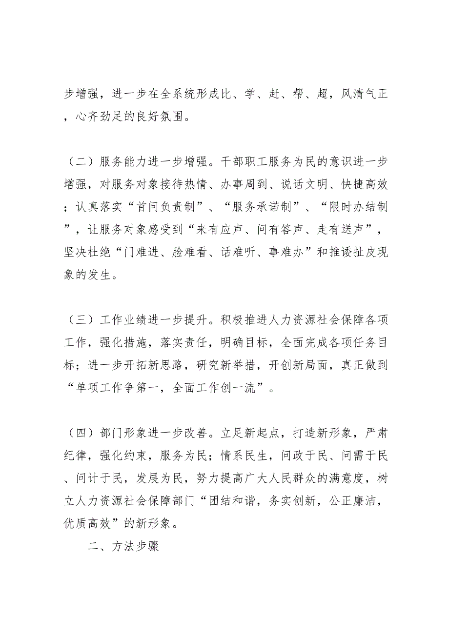 关于开展内强素质外树形象集中学习教育活动的实施方案_第3页