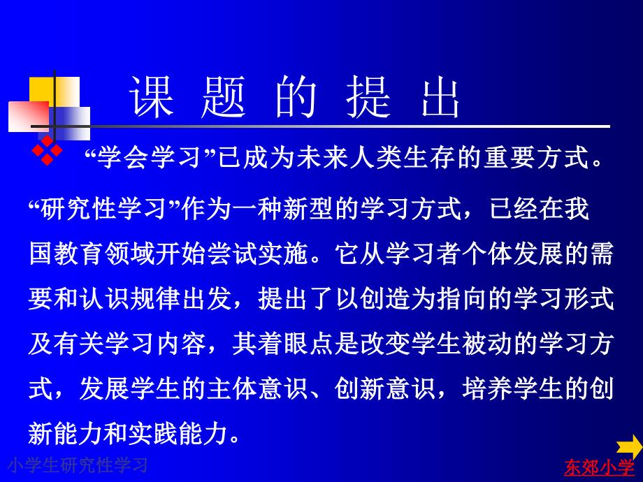 课题研究报告小学生研究性学习_第3页