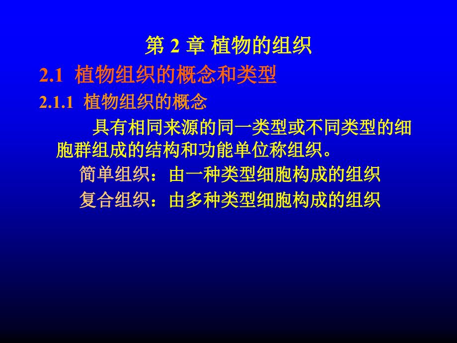 植物学课件：第2章 植物的组织_第2页