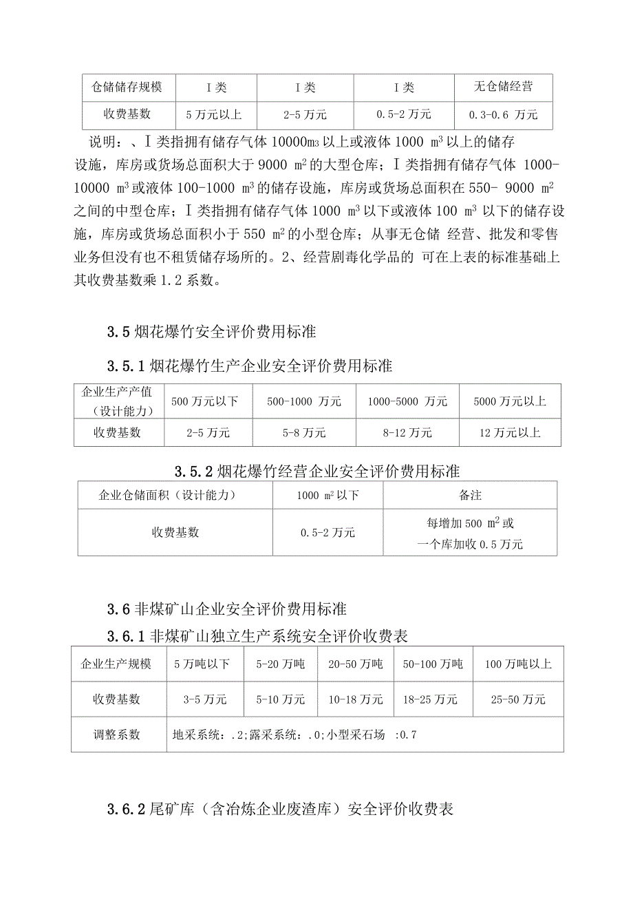 安全评价咨询服务收费指导意见_第3页