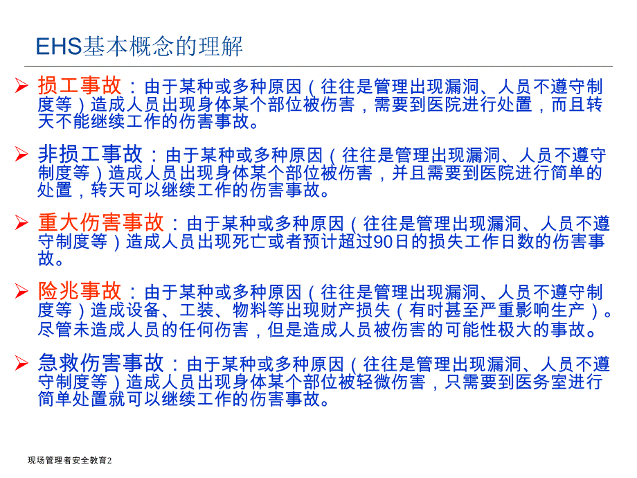 现场管理者安全教育课件_第2页