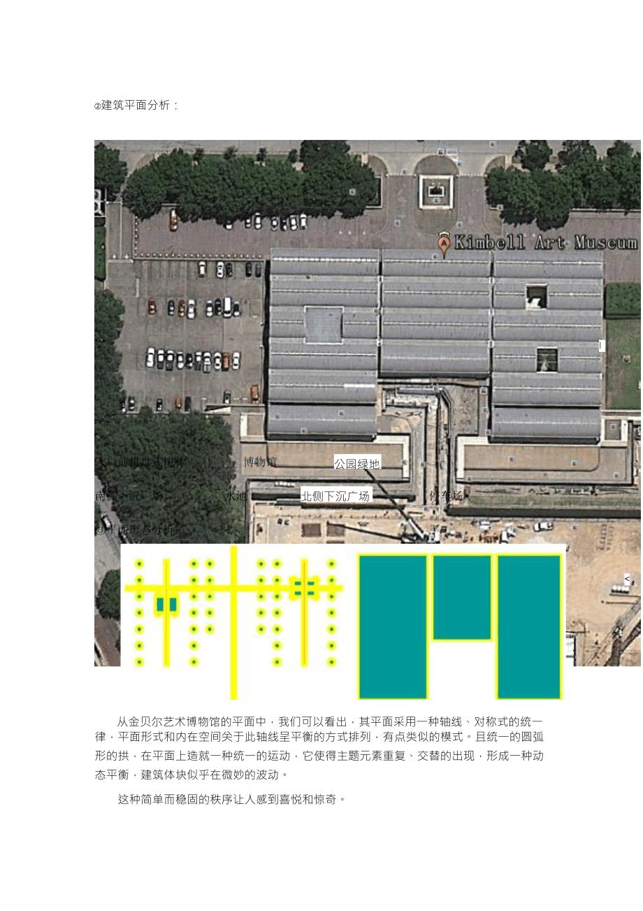 路易斯康金贝尔艺术博物馆分析报告_第4页