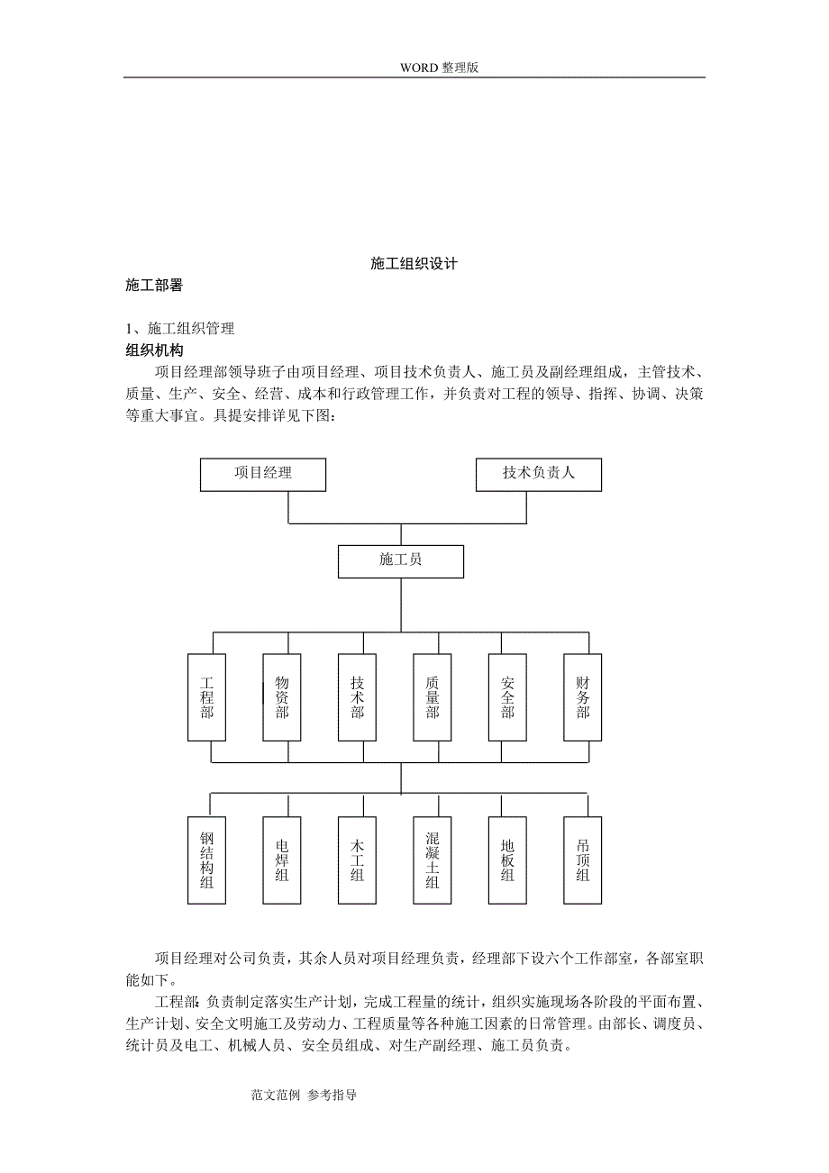 博物馆陈列布展工程的施工组织方案_第2页