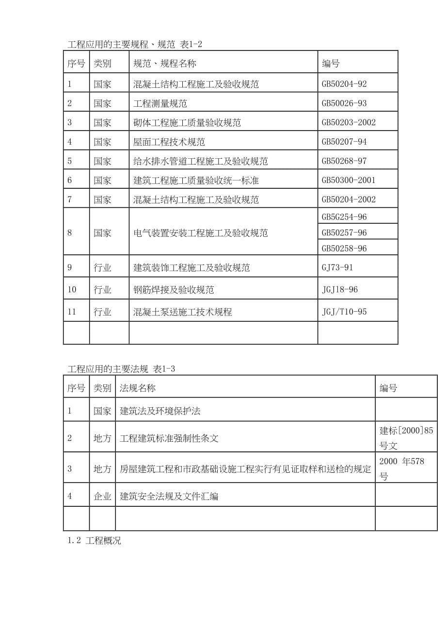 停车场改造工程投标施组(DOC 58页)_第5页