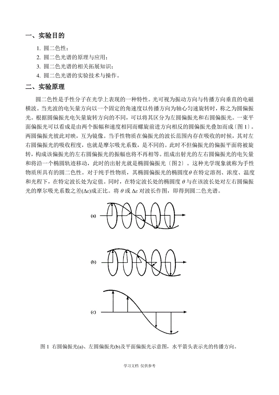 圆二色谱报告_第1页