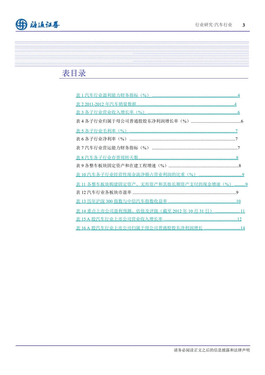 汽车行业三季报总结：盈利延续下滑趋势行业进入产能释放期1101_第4页