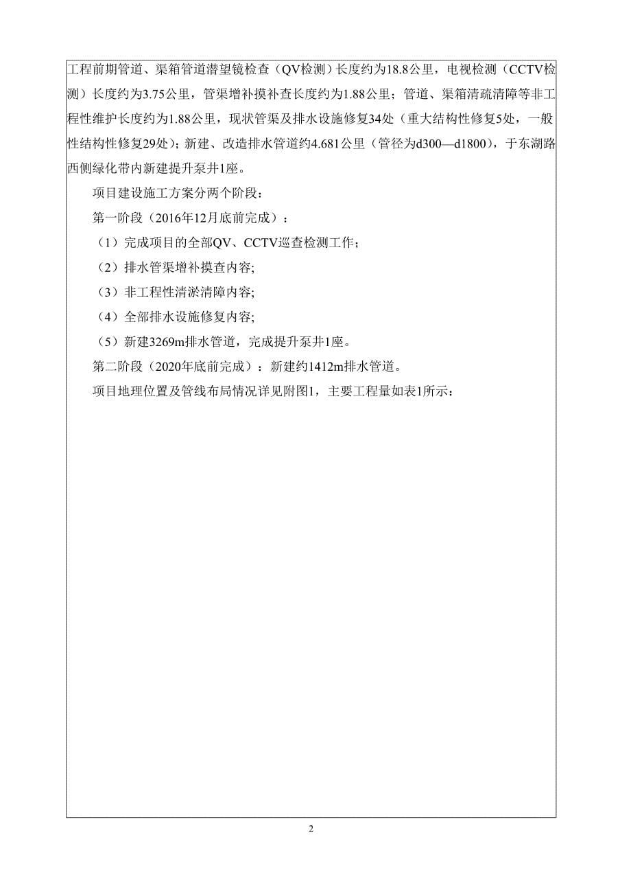 百子涌片区周边排水管网改造工程项目立项环境评价评估报告表.doc_第5页