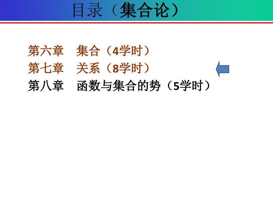 离散数学第七章关系集合的笛卡尔积集_第1页