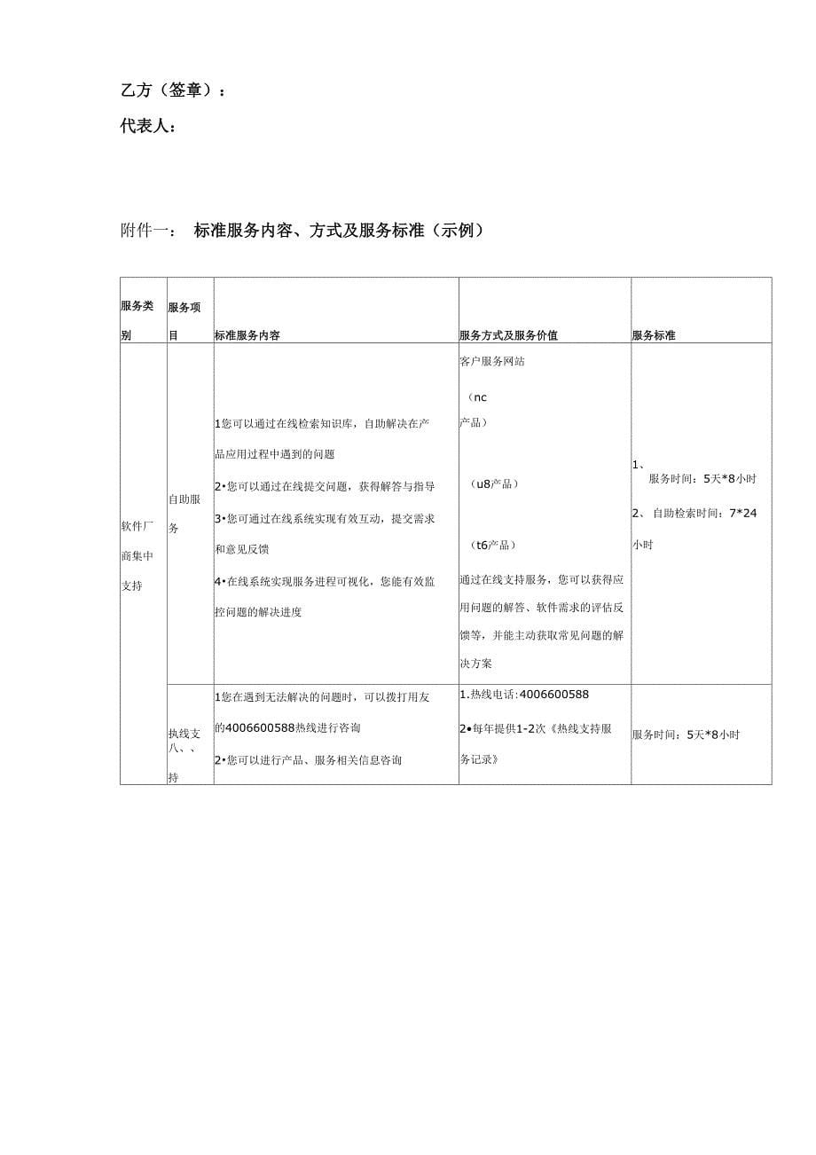 软件授权许可使用合同_第5页