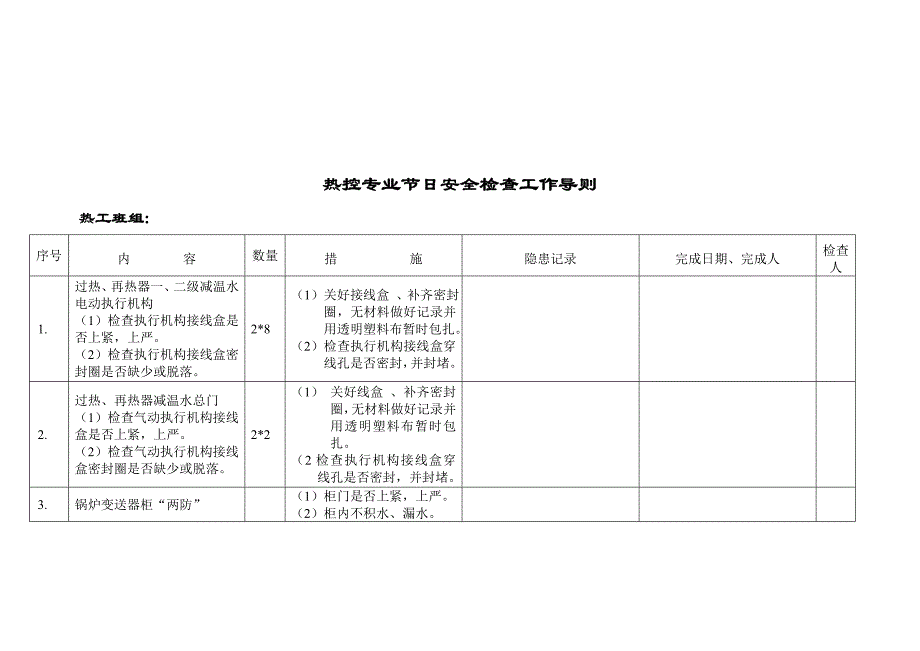 设备管理部节日安全大检查导则_第4页