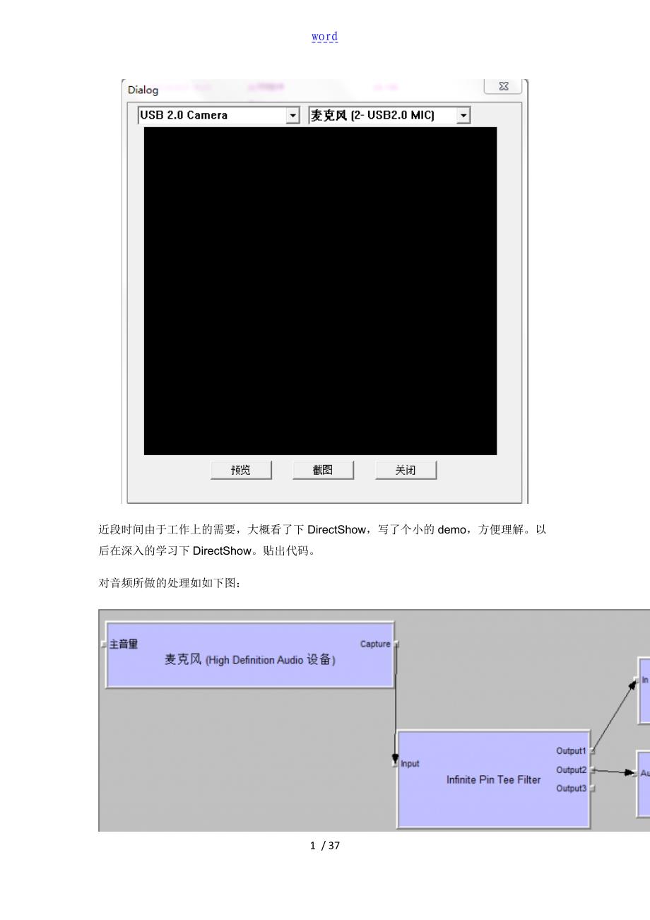 完整地DirectShow捕获音视频地demo源码_第1页