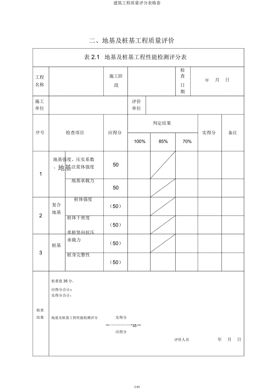 建筑工程质量评分表格套.docx_第3页