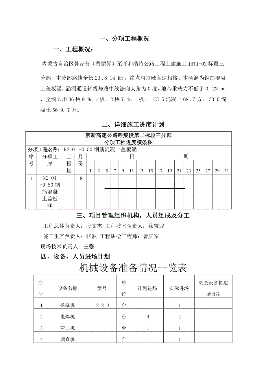 k钢筋混凝土盖板涵工程施工组织设计_第4页