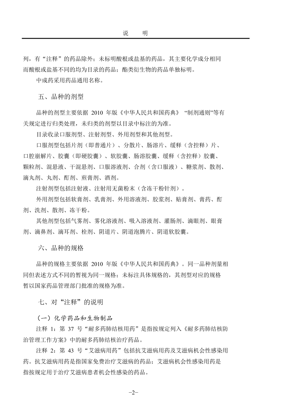 中华人民共和国《国家基本药物目录》(版WORD_第4页