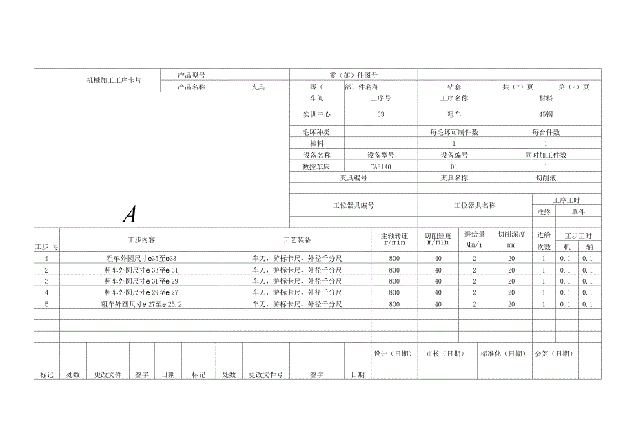 课程设计加工工艺卡片_第3页