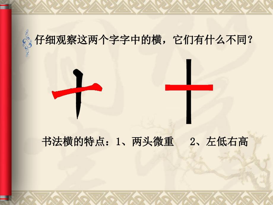 小学三年级写字课横.ppt_第3页