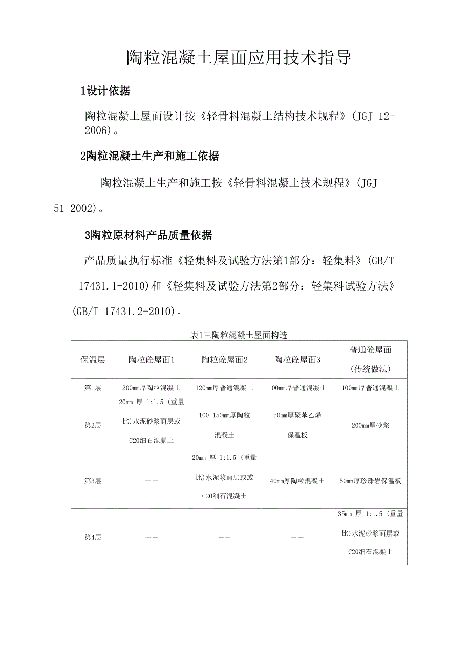 陶粒混凝土屋面应用技术指导_第1页