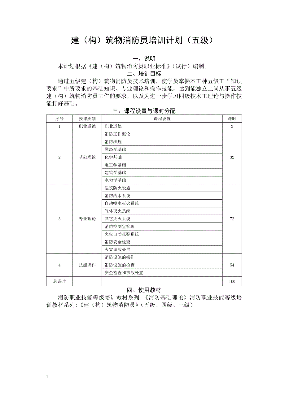 建构筑物消防员计划五级.doc_第1页