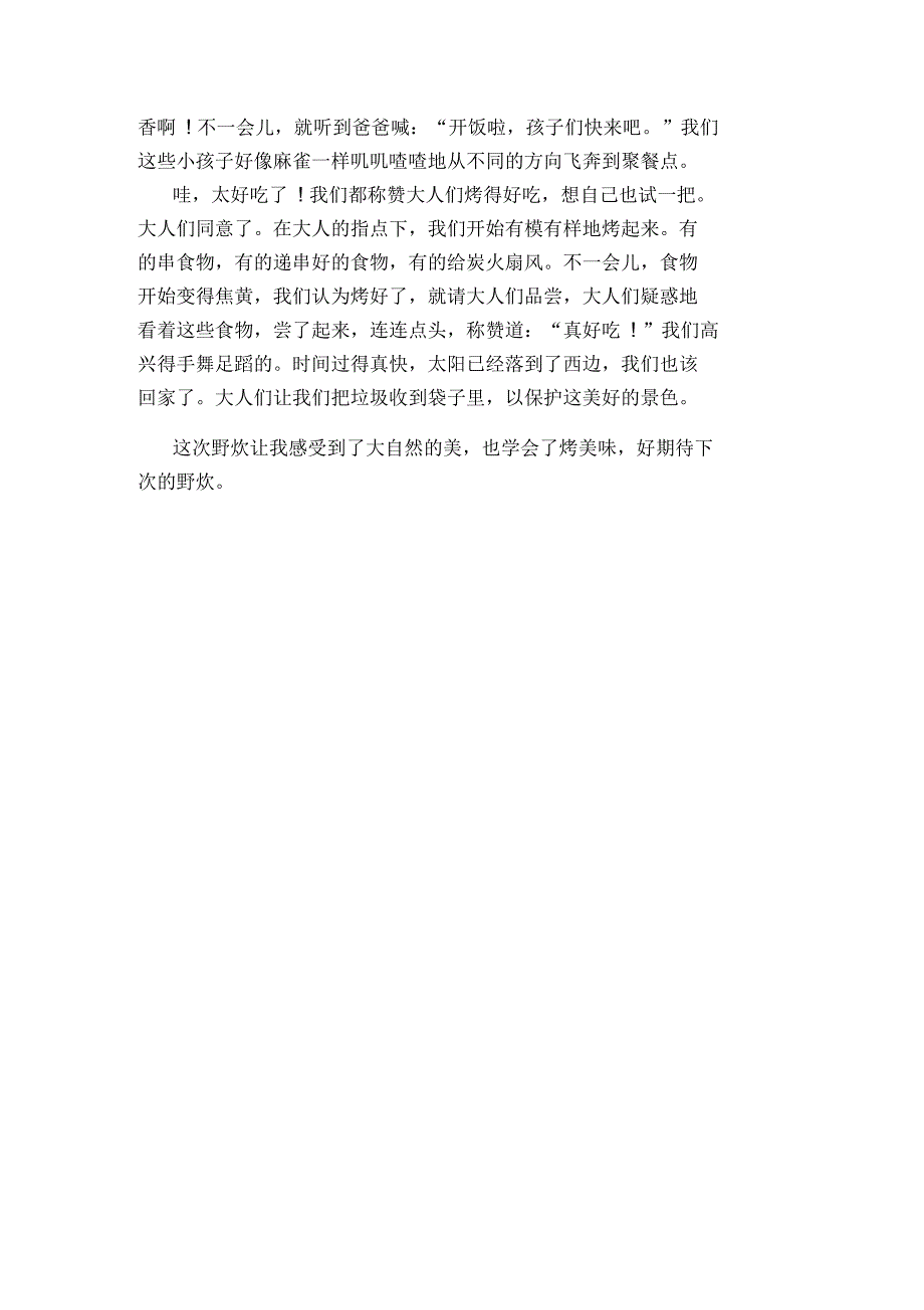 春游野炊作文400字_第3页