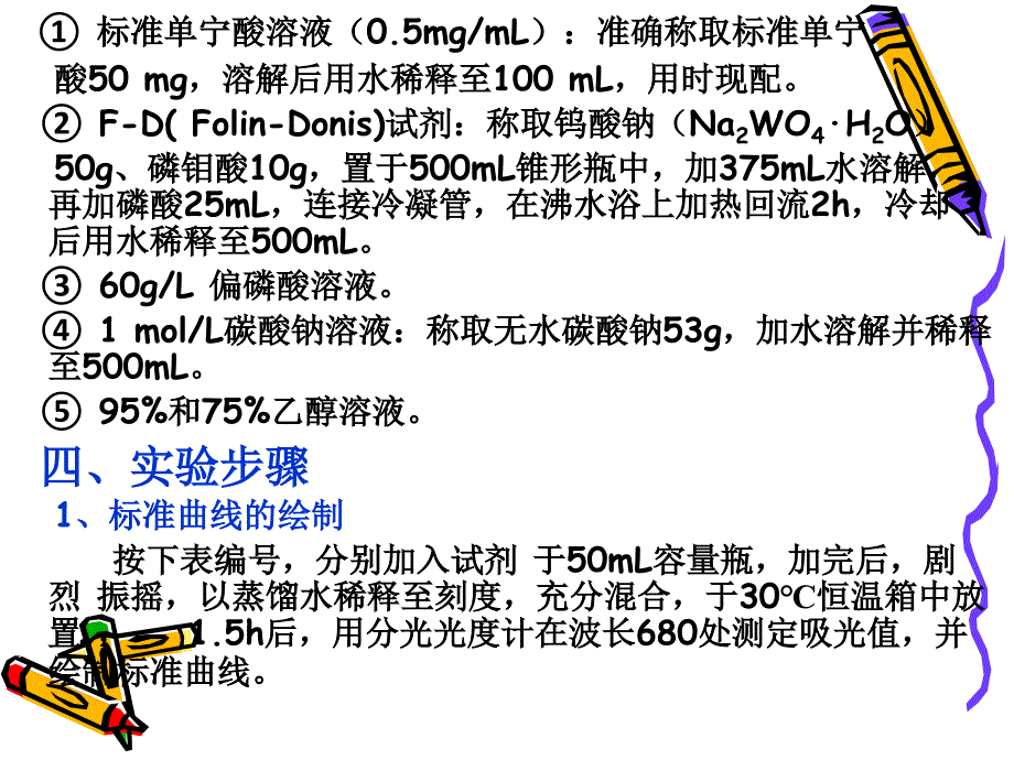 单宁含量测定三种方法ppt课件_第4页