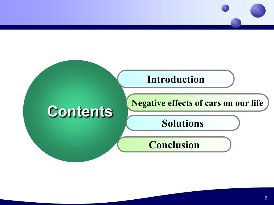 Effectsofcarsonourlife汽车对人类生活的影响_第2页