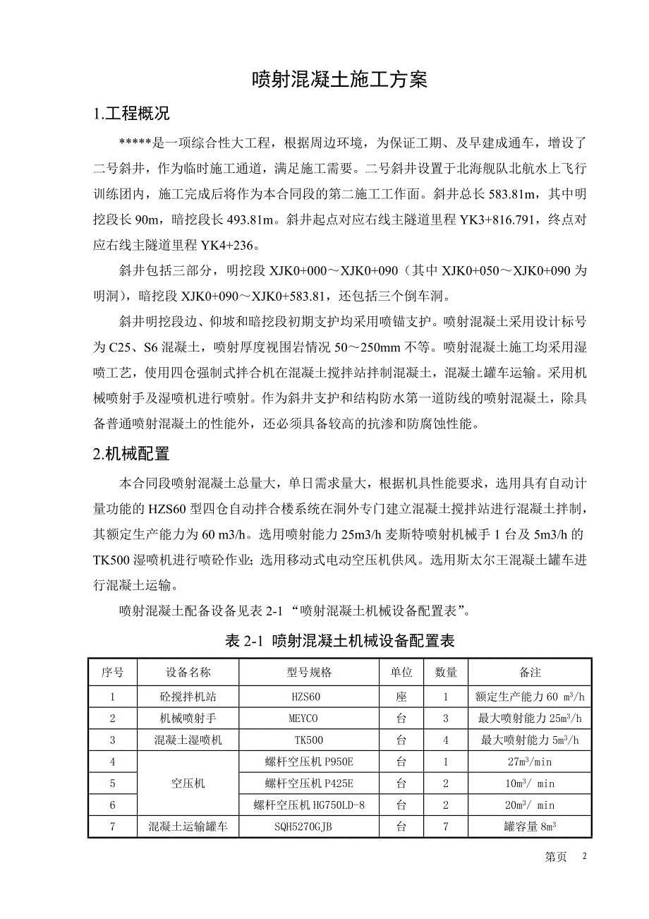 喷射混凝土施工方案.doc_第2页