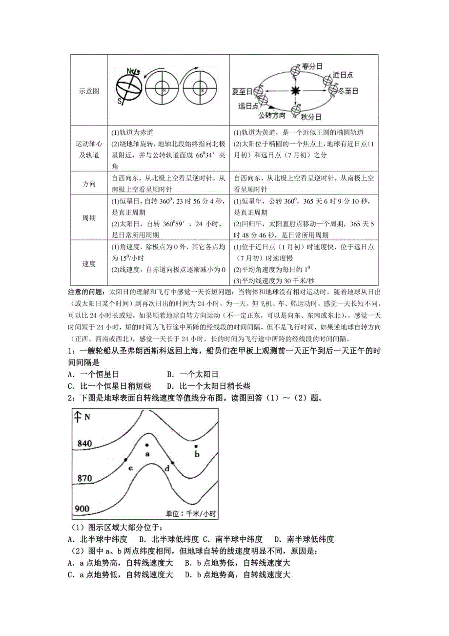 高三地理半期考复习_第4页