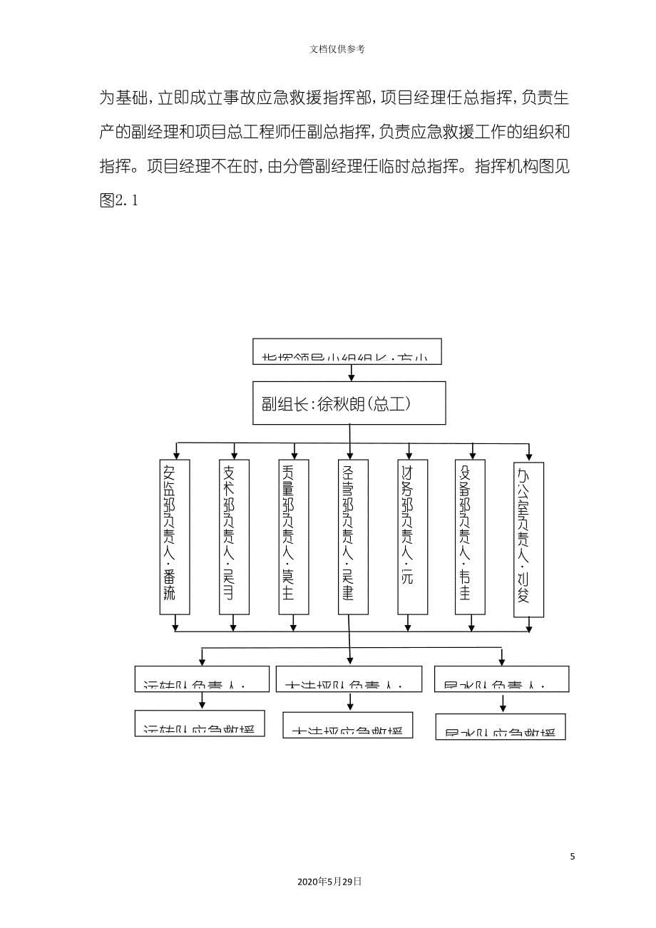 安全生产及环境职业健康应急预案.doc_第5页