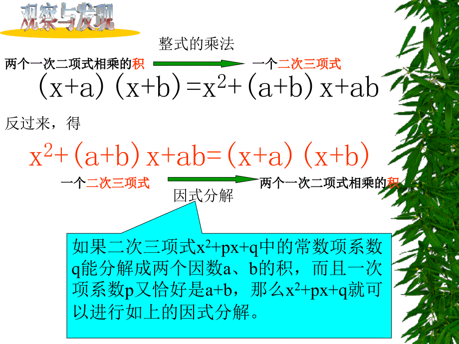 十字相乘法因式分解讲义_第3页