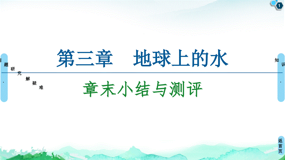 （新教材）第3章章末小结与测评ppt课件人教版地理必修_第1页