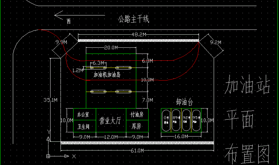 加油站平面布置图_第2页