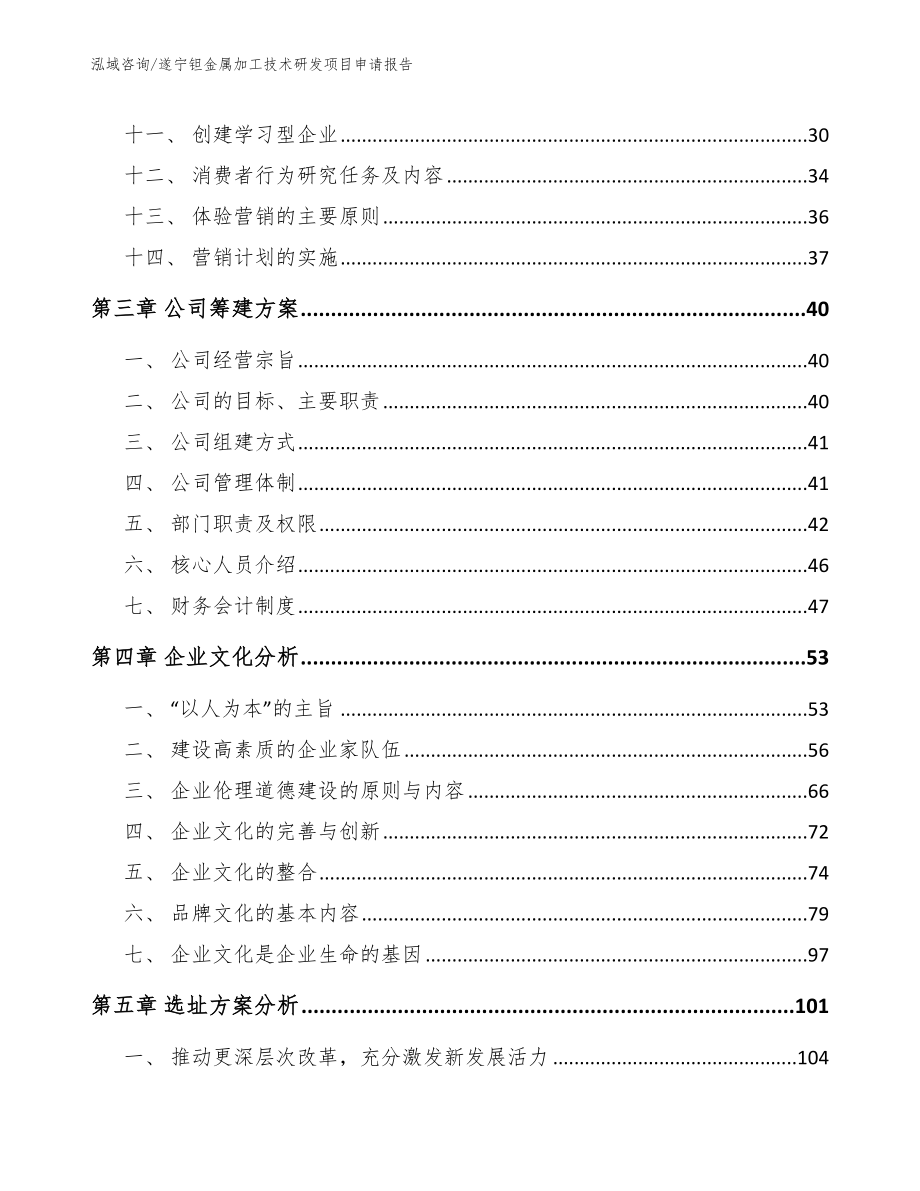 遂宁钽金属加工技术研发项目申请报告（范文参考）_第3页