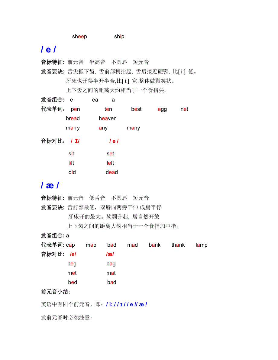 上海小学英语音标完整教材_第2页