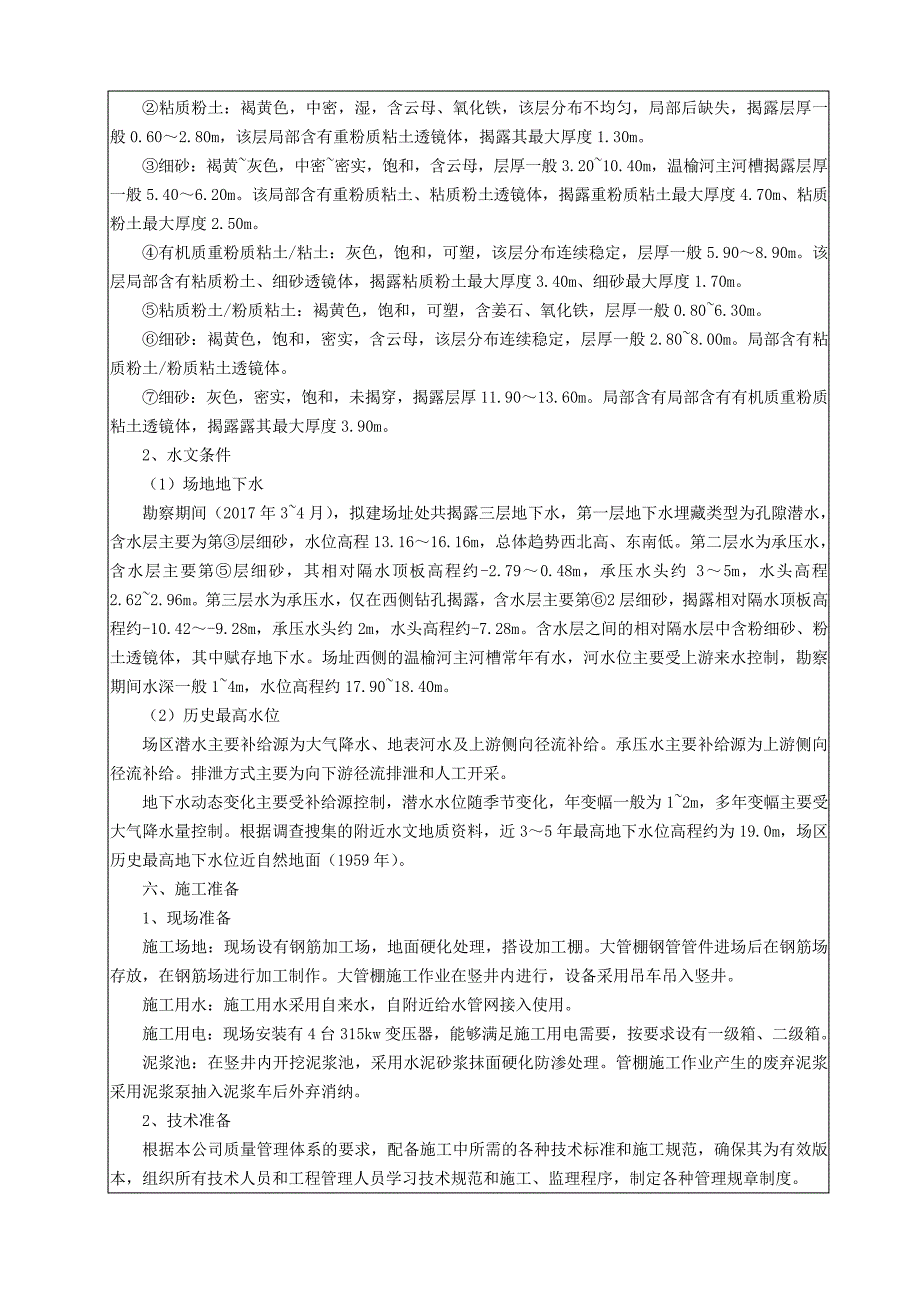 技术交底记录—穿路暗涵大管棚施工方案_第3页