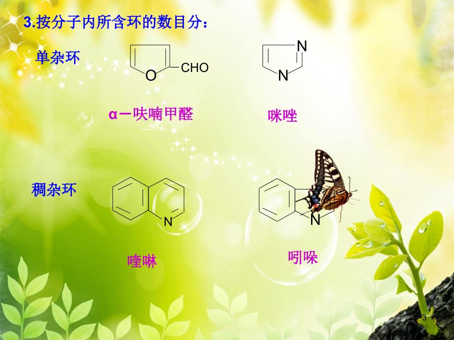 杂环化合物的分类和命名_第3页