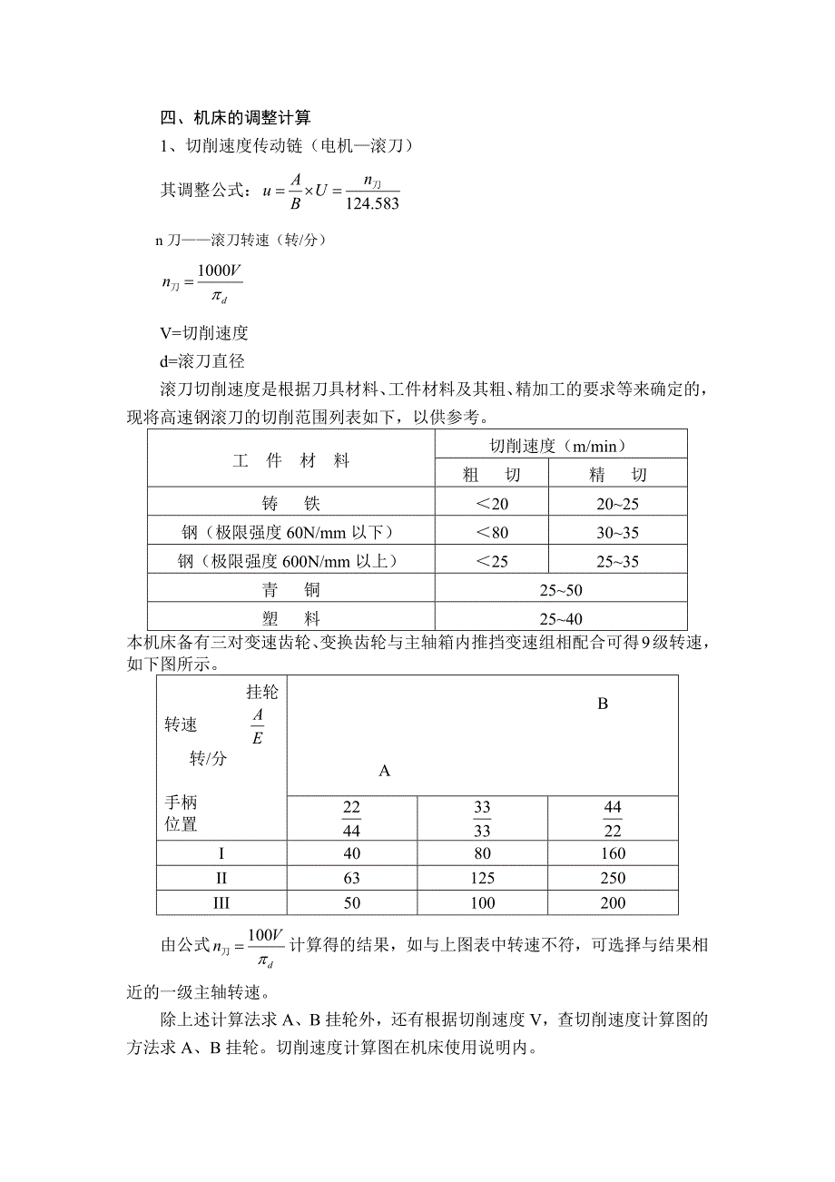 Y3150E滚齿机床结构传动分析.docx_第3页