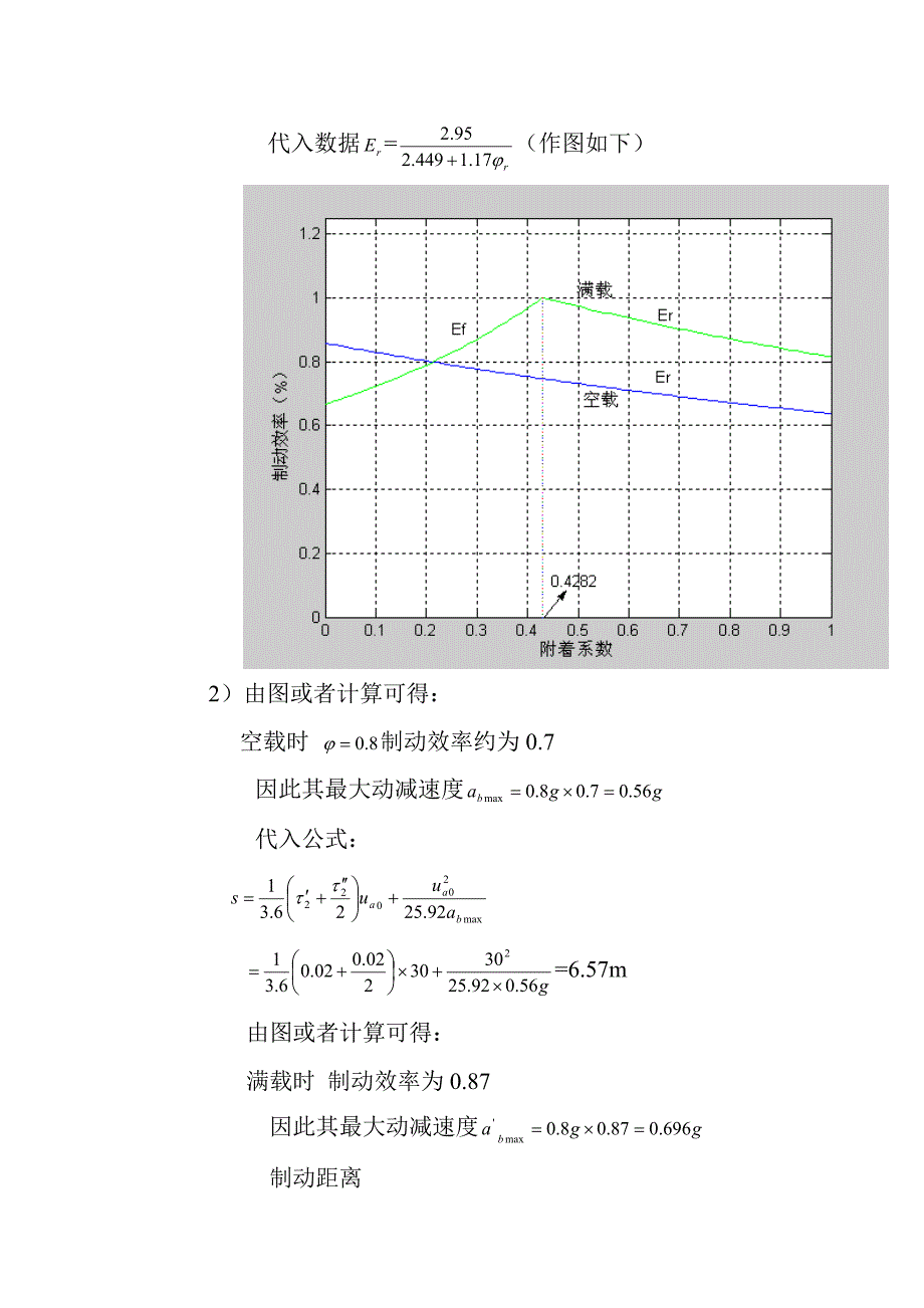 汽车理论课后答案(余志华)第四章 汽车的制动性.doc_第3页