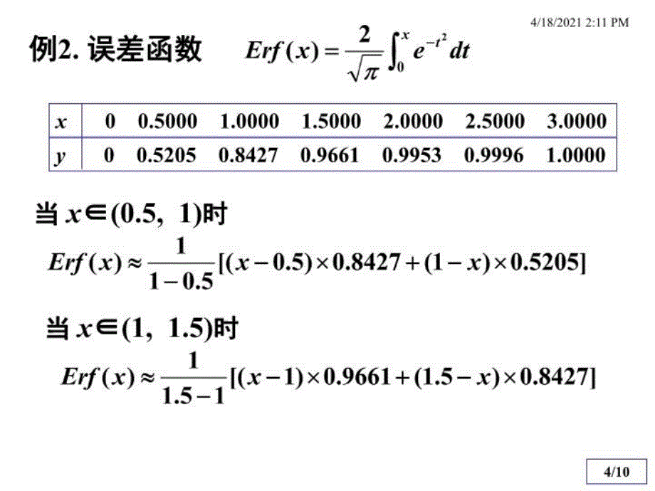 最新定积分数值计算PPT课件_第4页