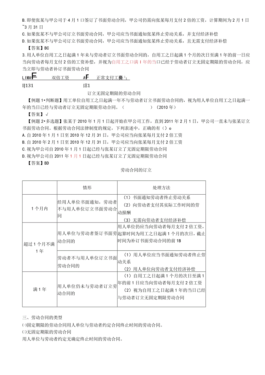 2023年整理-第二章 劳动合同模板法律制度_第2页