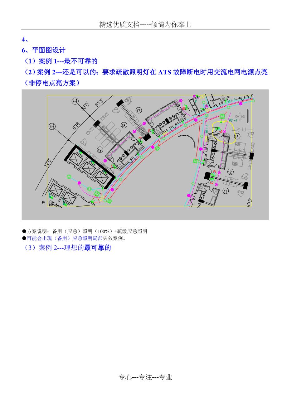 备用应急照明、疏散应急照明、火灾应急照明及消防应急照明含义的理解及设计_第3页