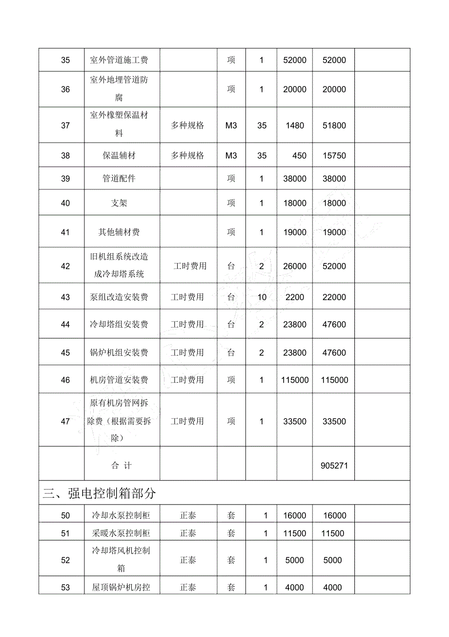 中央空调改造报价办法1_第4页