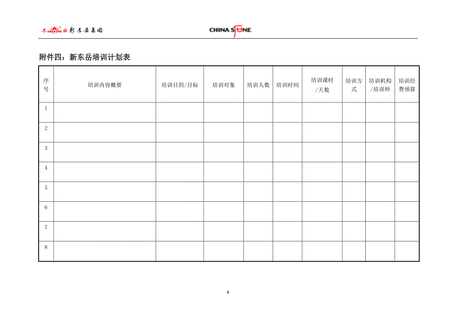 新东岳集团培训管理制度-附件.doc_第4页