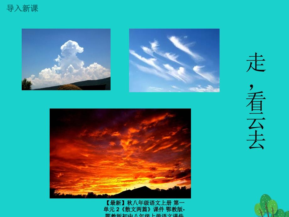 最新八年级语文上册第一单元2散文两篇课件鄂教版鄂教版初中八年级上册语文课件_第3页