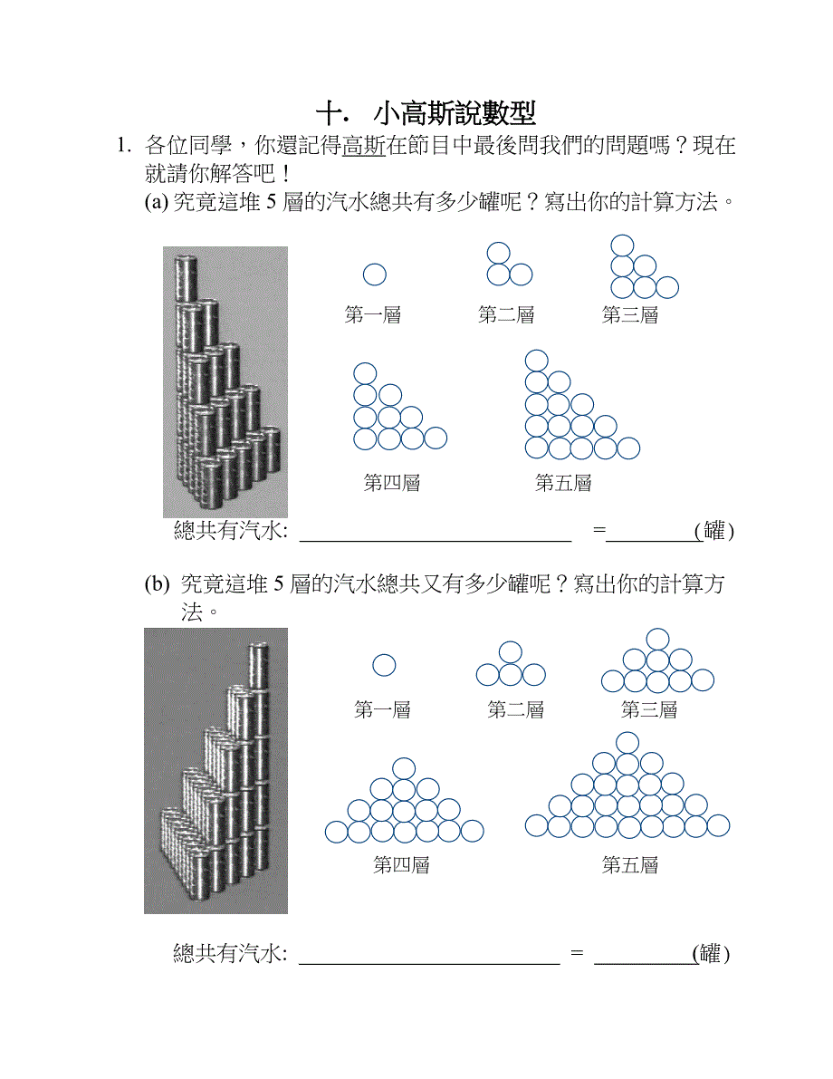 十小高斯说数型.doc_第1页