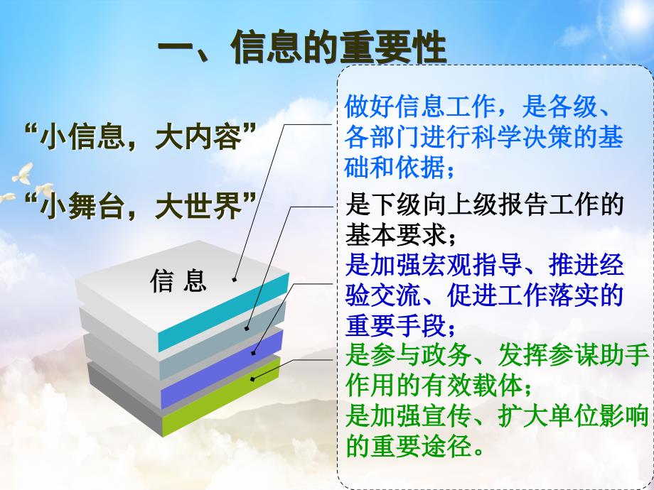 怎样写好政务信息PPT模板_第3页