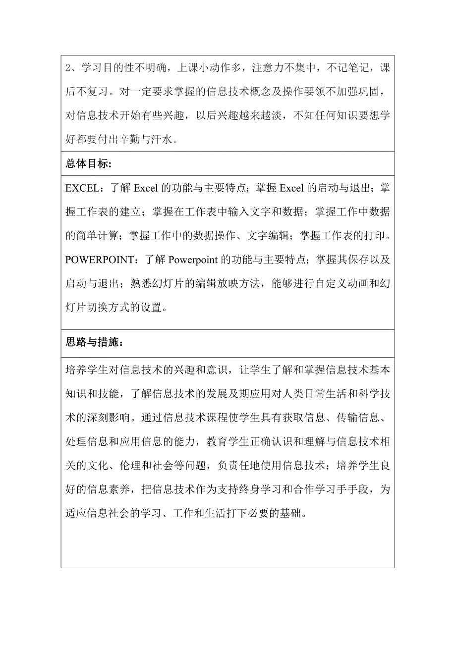 八年级信息教学计划_第2页