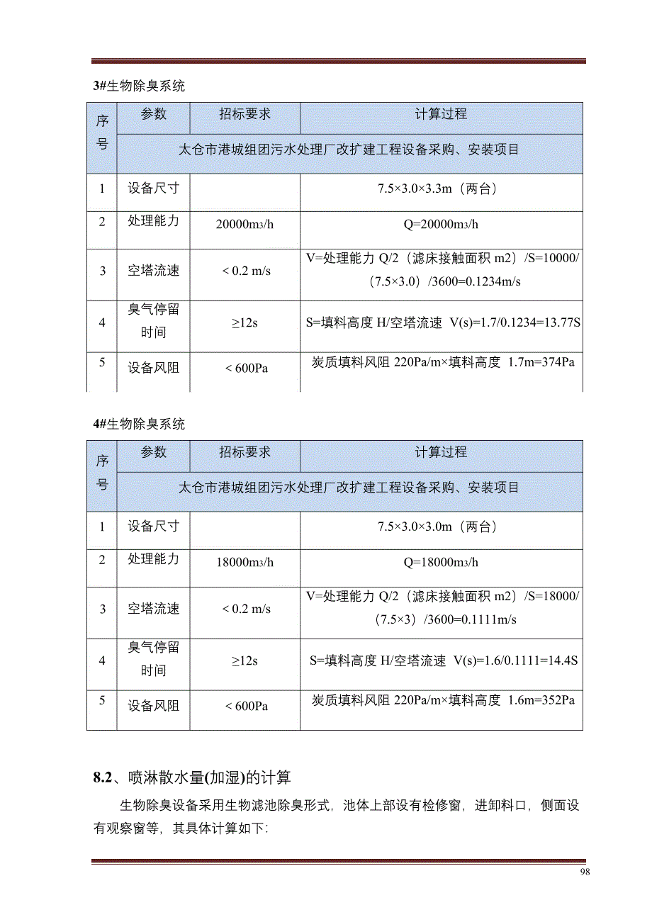 除臭设备设计计算书_第2页